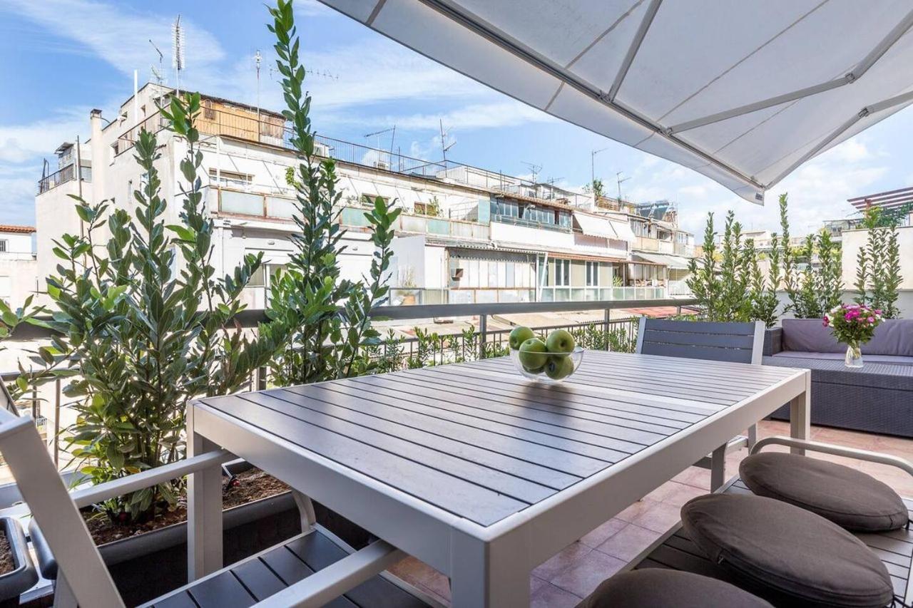 Emily In Athens - Central Chic Flat With Terrace Syntagma E1 ภายนอก รูปภาพ