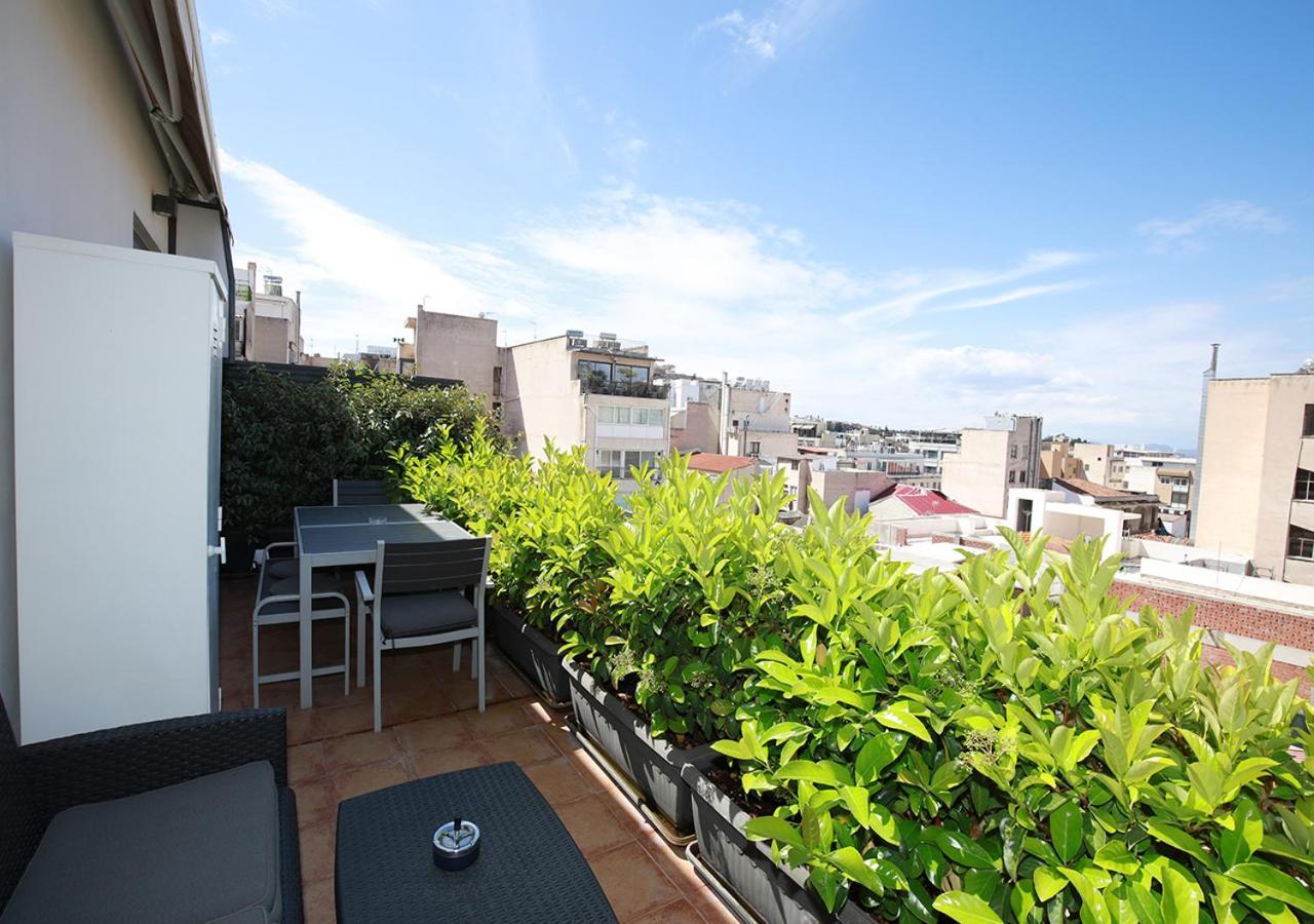 Emily In Athens - Central Chic Flat With Terrace Syntagma E1 ภายนอก รูปภาพ